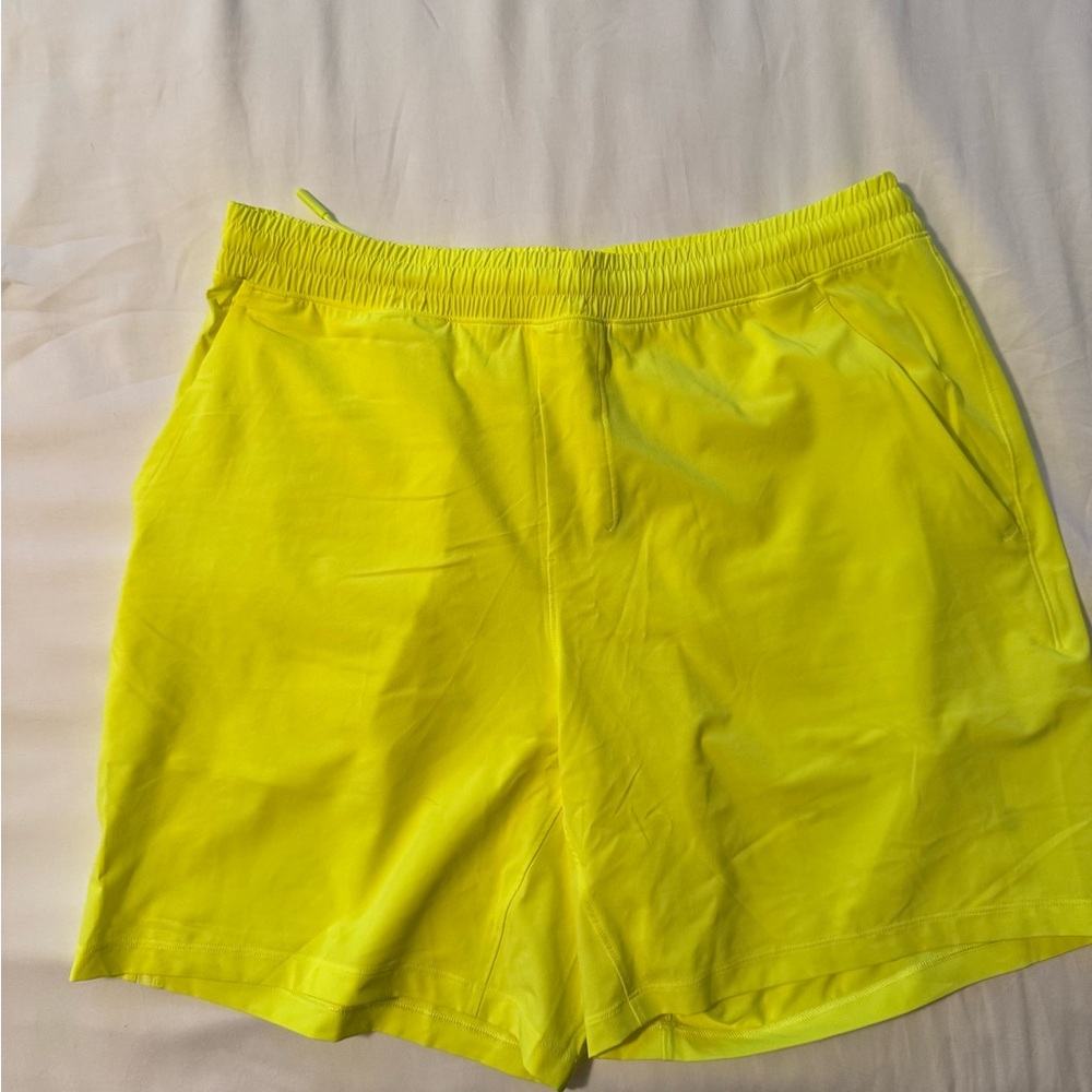Lululemon 7 Inch Linerless Pace Breaker Shorts